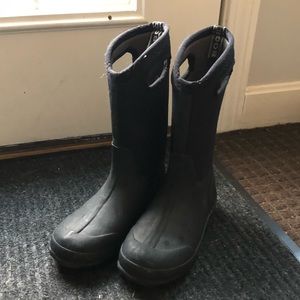 Bogs Black Kids Boots